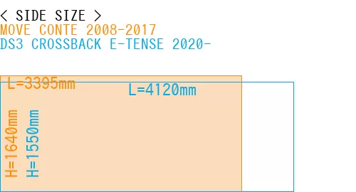 #MOVE CONTE 2008-2017 + DS3 CROSSBACK E-TENSE 2020-